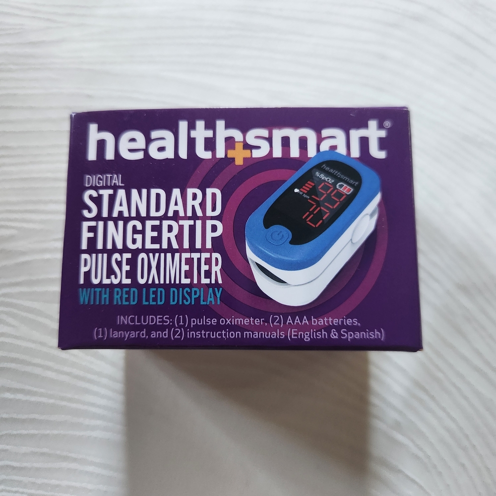 HealthSmart Fingertip Pulse Oximeter
